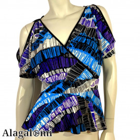 Megan Purple and Blue Fantasy