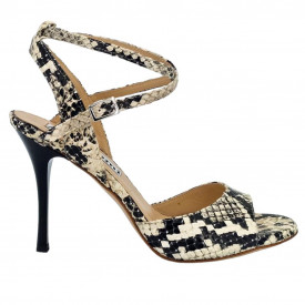 Maia Black Animalier Pattern