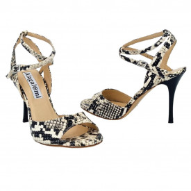 Maia Black Animalier Pattern