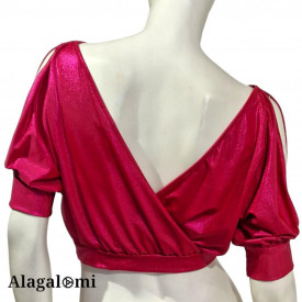Sandy Metallic Fuxia