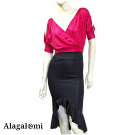 Sandy Metallic Fuxia