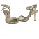 Maia  Platinum Allure Leather Platinum heels