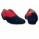 Classico Black and Red Suede