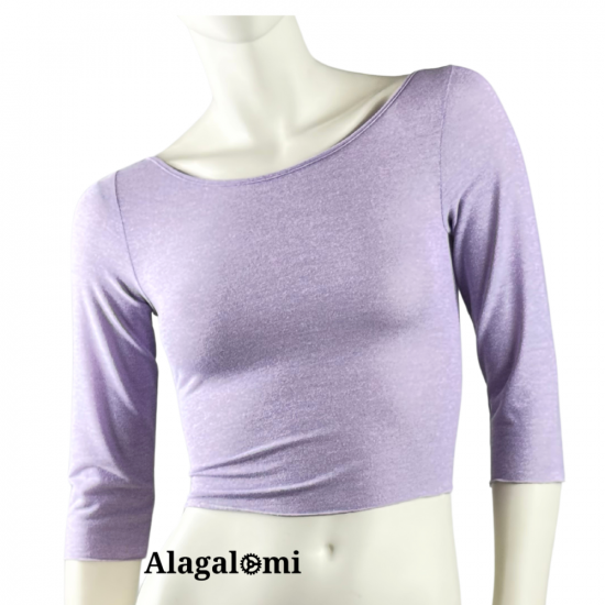 Tanya Lilac Lurex