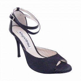 Flor Nero Pois Bianchi