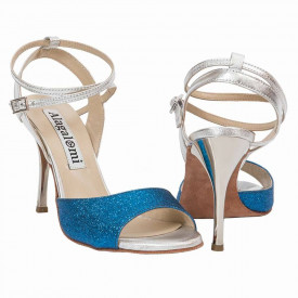 Maia Glitter Bluette e Argento