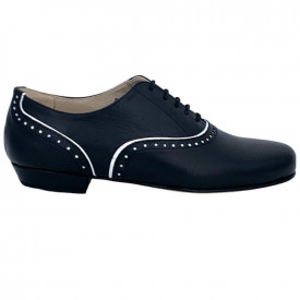 Classico Vitello Nero Profilo Bianco