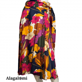 Giusy Fantasia Fiori Fuxia Gialli e Beige