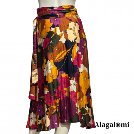 Giusy Fantasia Fiori Fuxia Gialli e Beige