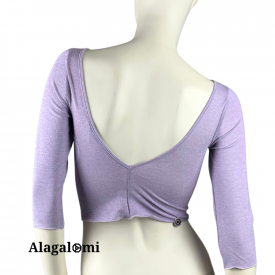 Tanya Lilac Lurex