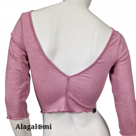 Tanya Lurex Rosa Confetto