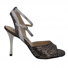 Nina Paglia Nero Claquele Argento
