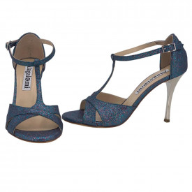 Mariposa Glitter Blu Multi