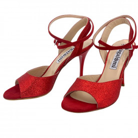 Nina Glitter Rosso 
