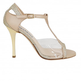 Zoe Pvc e Glitter Platino
