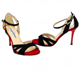 Kalindi Camoscio Nero e Rosso
