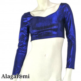 Leyla Blu Metallizzato
