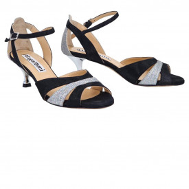Sunderland5 Brina Nero e Glitter Argento