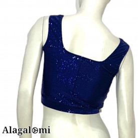 Cora Paiettes Blu