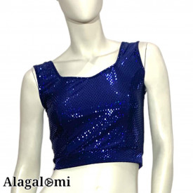 Cora Paiettes Blu