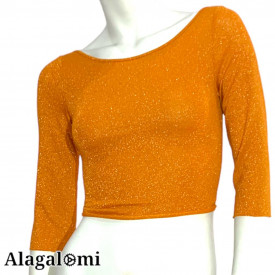 Tanya Lurex Arancio