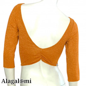Tanya Lurex Arancio