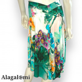 Ambra Fantasia Fiori Verdi