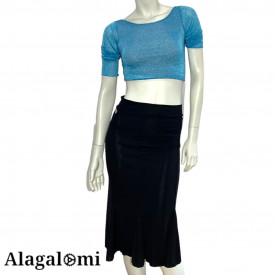 Tanya Lurex Azzurro