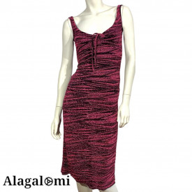 Carmen Lurex Zebrato Fucsia