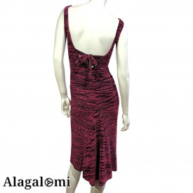 Carmen Lurex Zebrato Fucsia