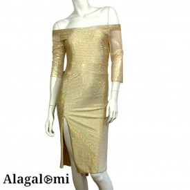 Ella Oro e Micro Paillettes