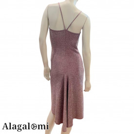 Rosy Lurex Rosa Antico