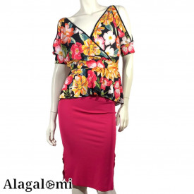 Megan Fiori Gialli e Fuxia