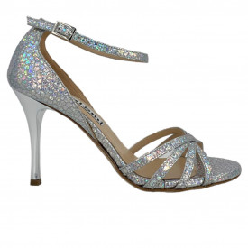 Kira Glitter Allure Argento